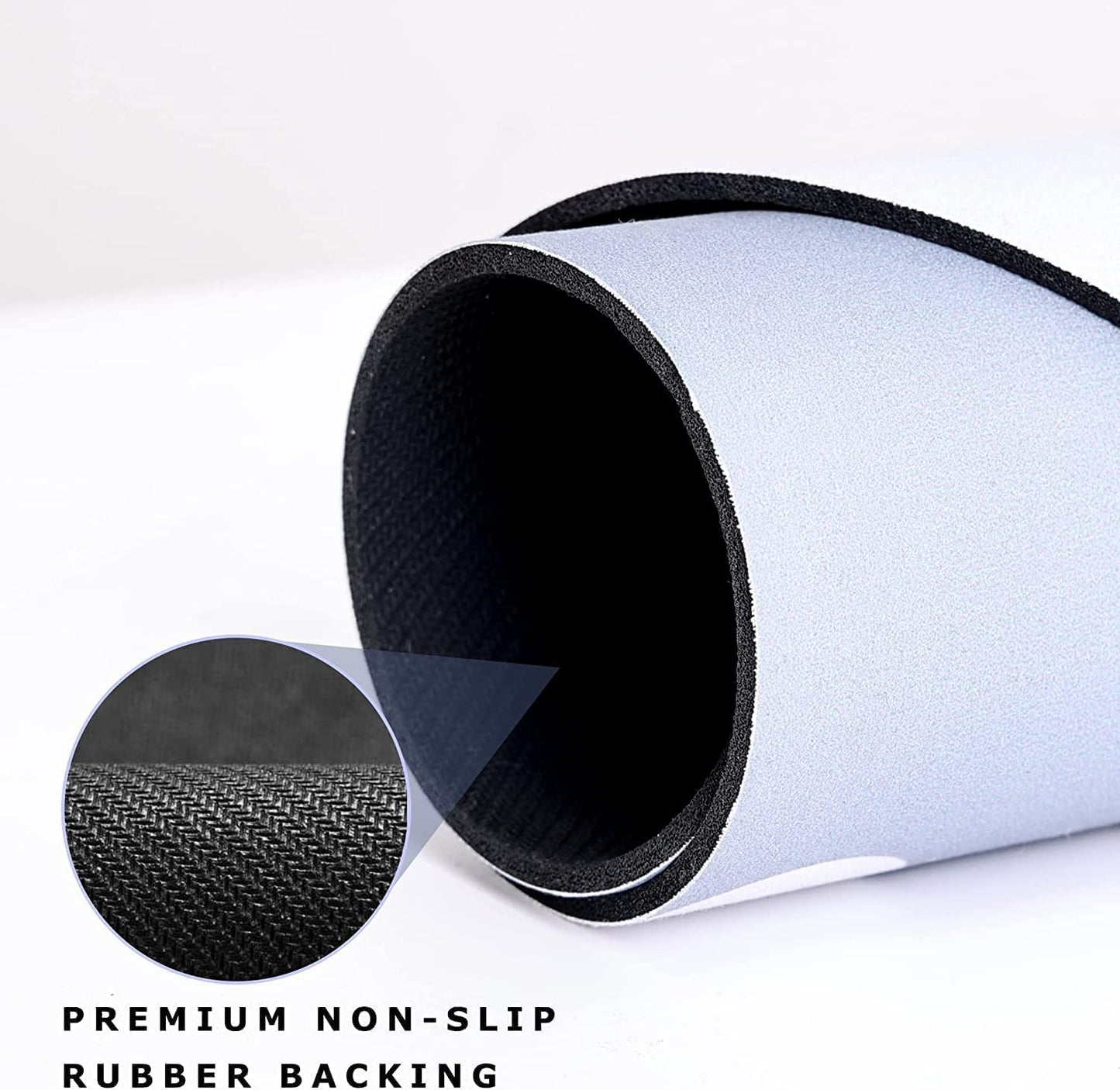 Rubber Bathroom Mat Anti-Skid Water Soaking Bathroom Print Door,Oval Floor Bath Mat